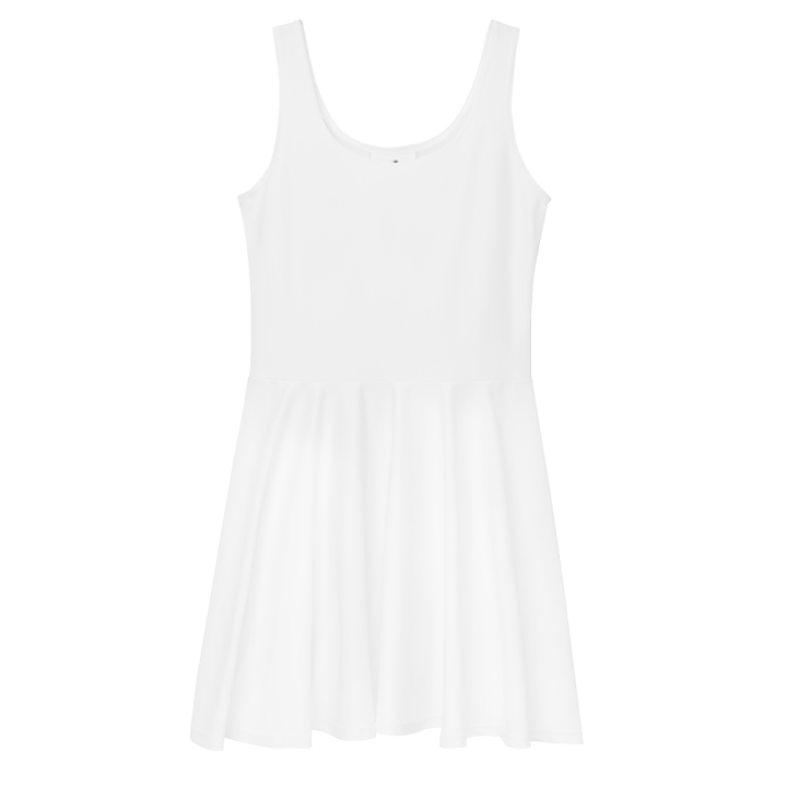 All-Over Print Skater Dress